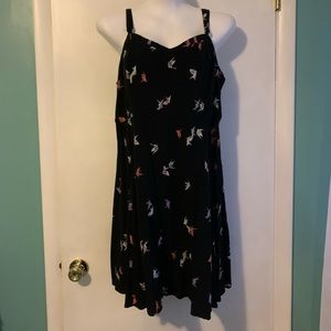 Torrid size 2 origami bird sundress